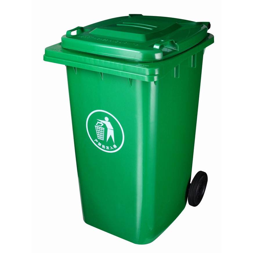 朗格注塑機LOG2200T生產(chǎn)垃圾桶